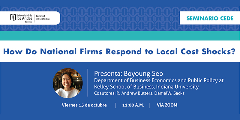 Imagen Seminario CEDE - Boyoung Seo