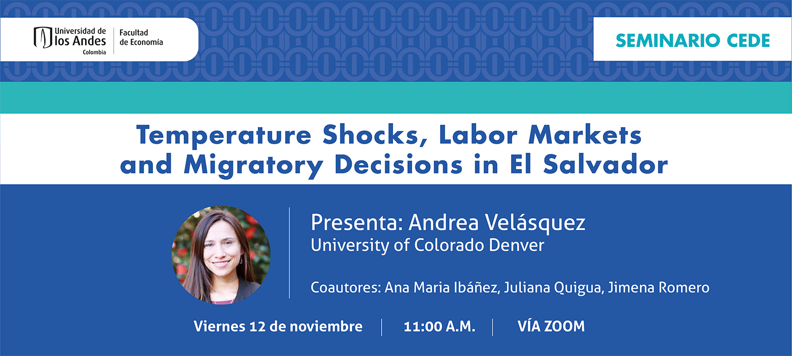 Seminario CEDE - Andrea Velásquez