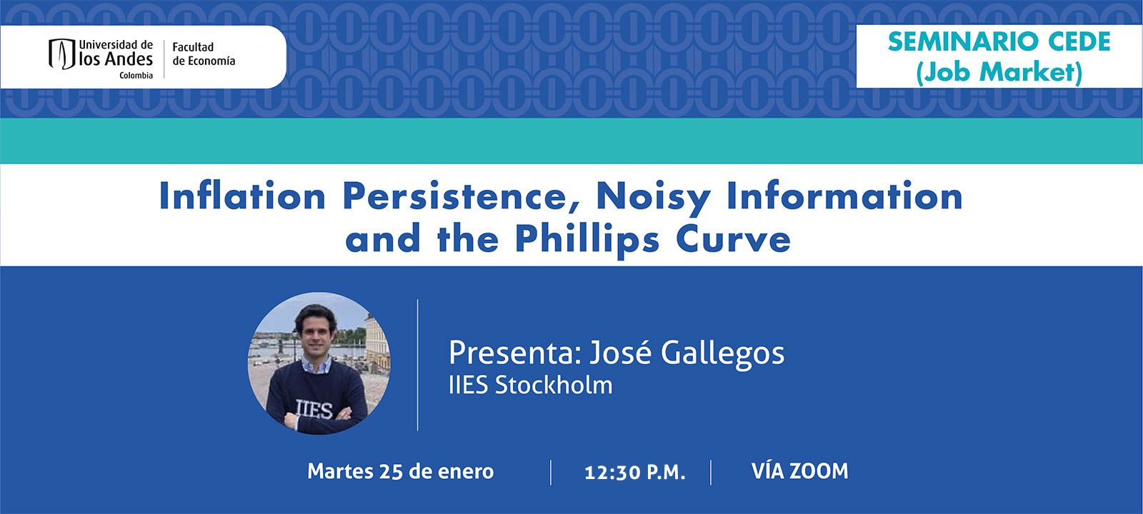 Seminario CEDE - José Gallegos