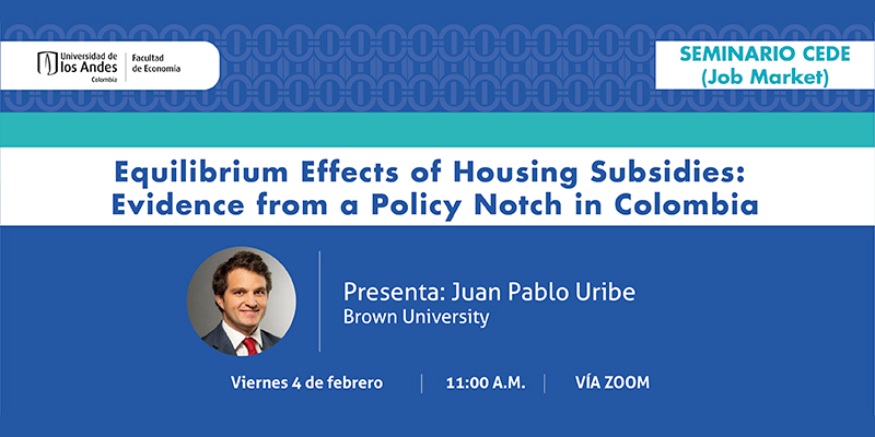 Imagen Seminario CEDE - Juan Pablo Uribe