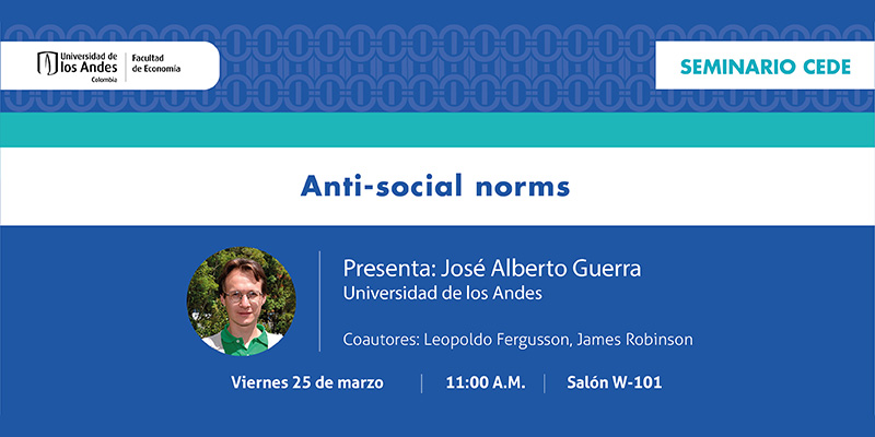 Imagen Seminario CEDE - José Alberto Guerra