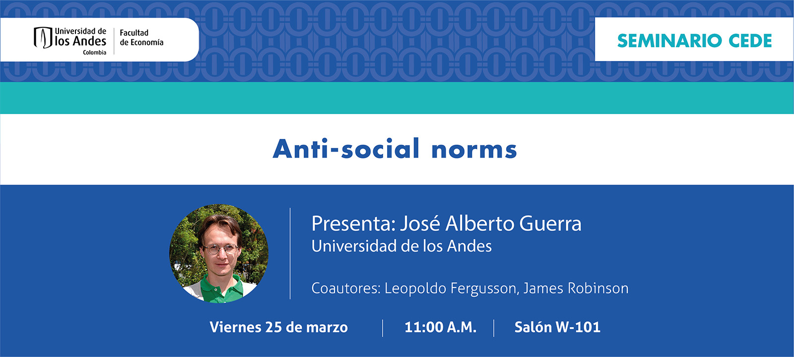 Seminario CEDE - José Alberto Guerra