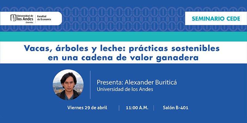 Imagen Seminario CEDE - Alex Buriticá