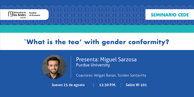 Imagen Seminario CEDE - Miguel Sarzosa