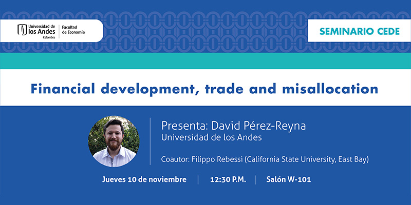 Imagen Seminario CEDE - David Pérez-Reyna