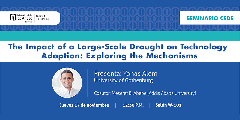Imagen Seminario CEDE - Yonas Alem
