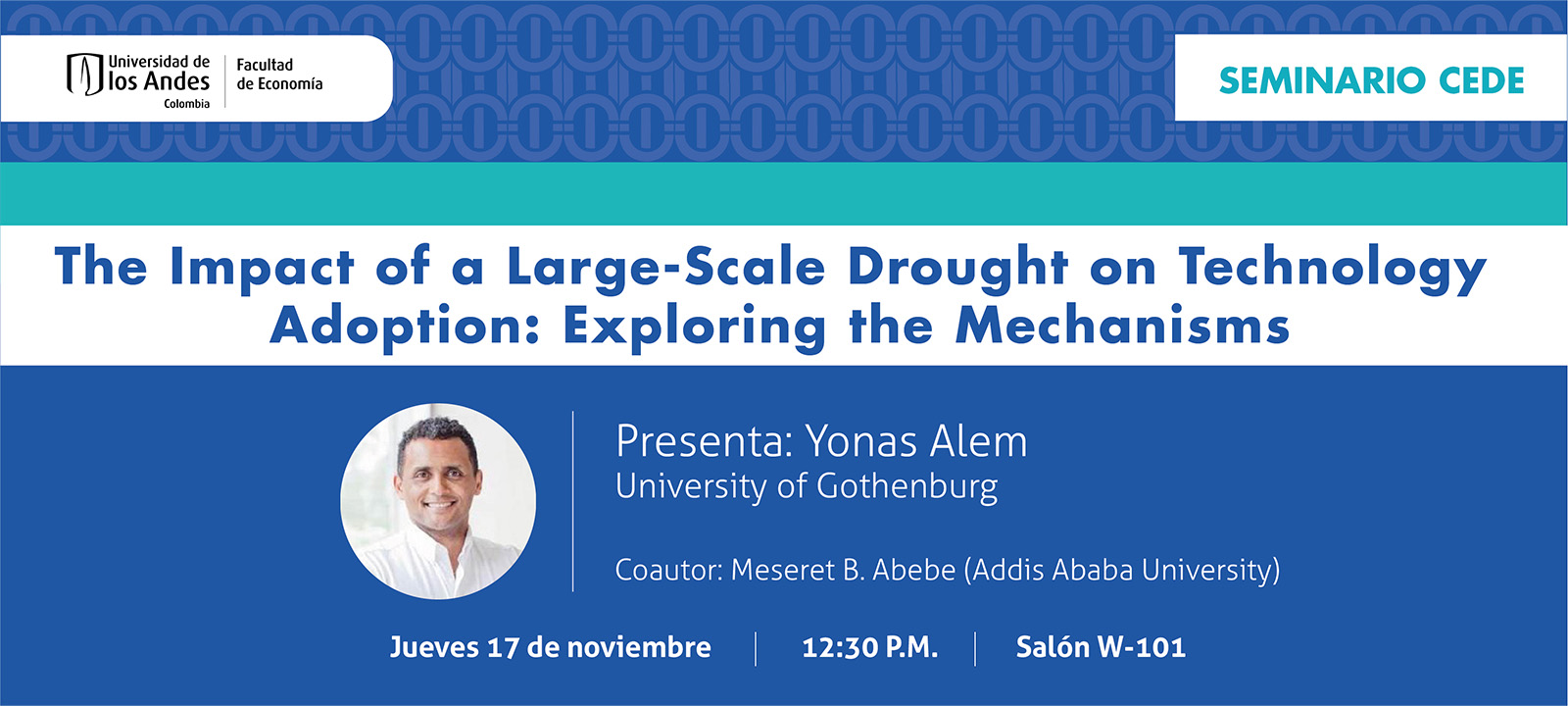 Seminario CEDE - Yonas Alem