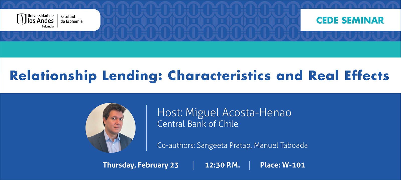 Seminario CEDE - Miguel Acosta-Henao