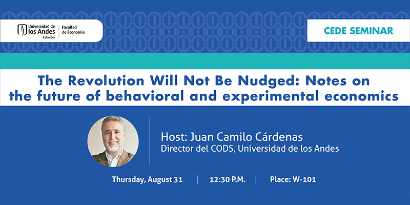 Imagen Seminario CEDE - Juan Camilo Cárdenas