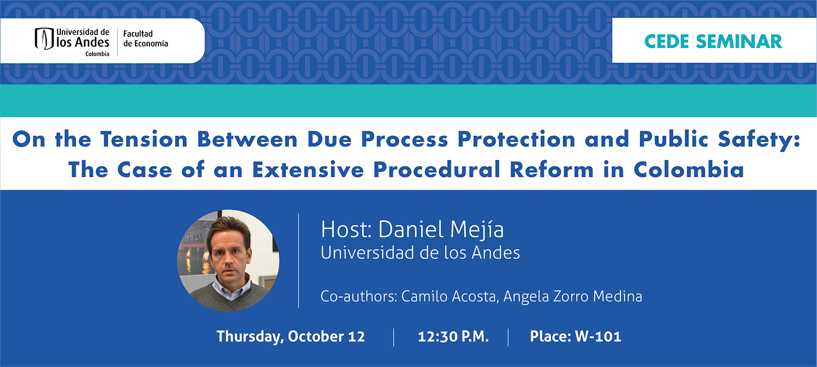 Seminario CEDE - Daniel Mejía