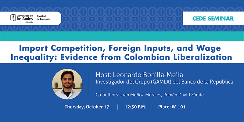 Imagen Seminario CEDE - Leonardo Bonilla