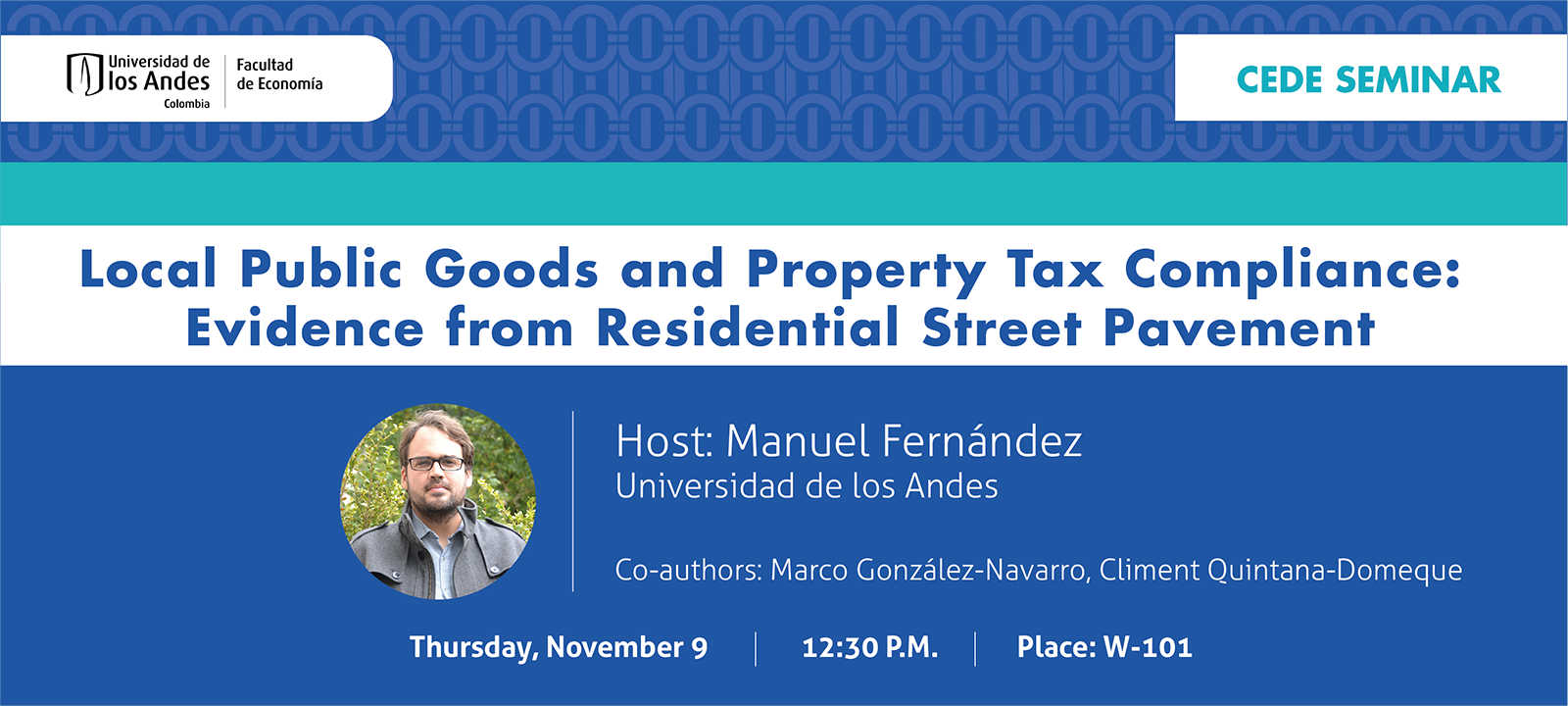 Seminario CEDE - Manuel Fernández