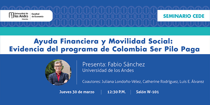 Imagen Seminario CEDE - Fabio Sánchez