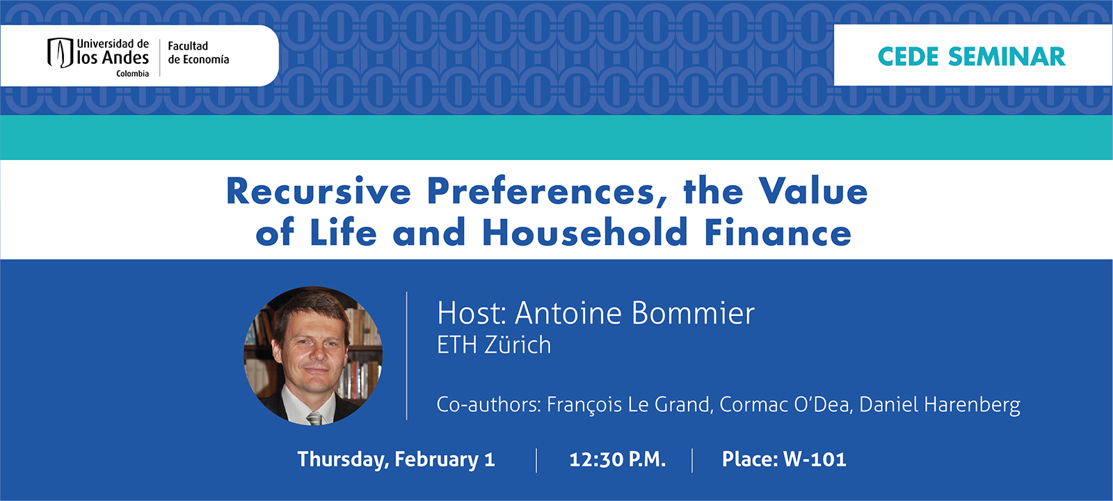 Seminario CEDE - Antoine Bommier