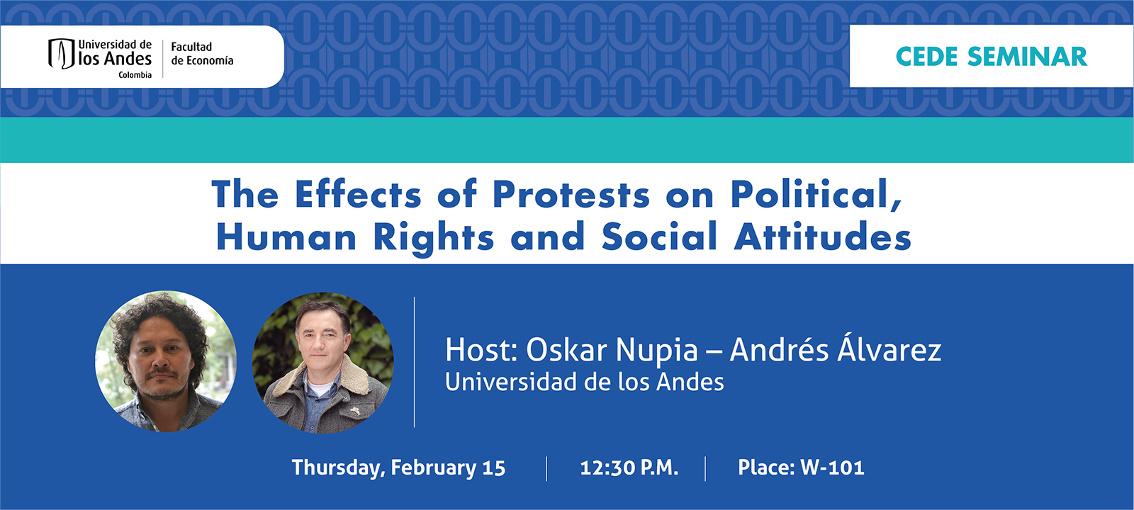 Seminario CEDE - Andrés Álvarez / Oskar Nupia