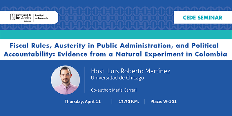 Imagen Seminario CEDE - Luis Roberto Martínez