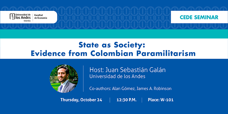 Imagen Seminario CEDE - Juan Sebastián Galán