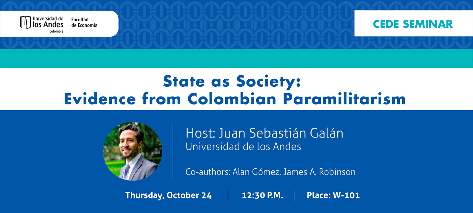 Seminario CEDE - Juan Sebastián Galán