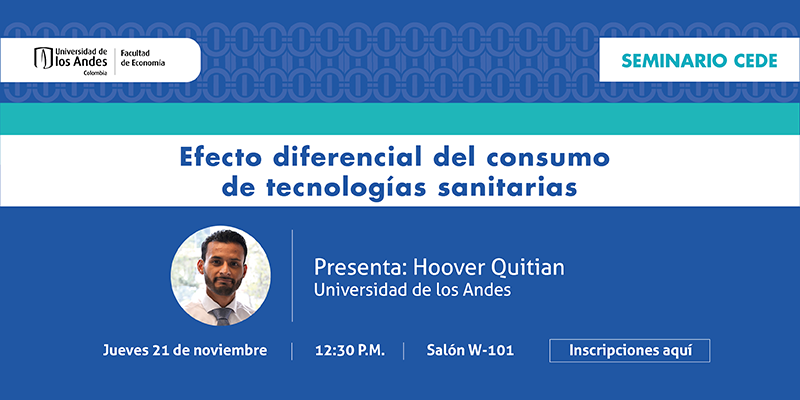 Imagen Seminario CEDE - Hoover Quitian