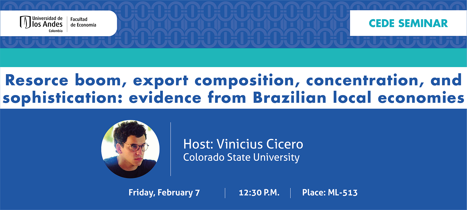 Seminario CEDE - Vinicius Cicero