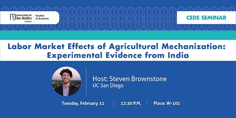 Imagen Seminario CEDE - Steven Brownstone