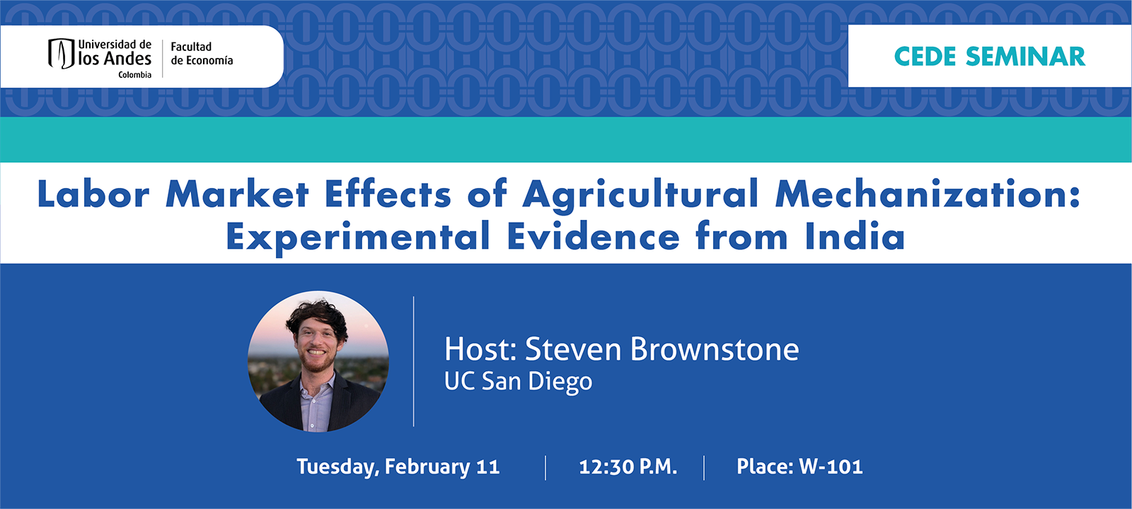 Seminario CEDE - Steven Brownstone