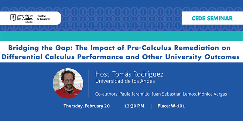 Imagen Seminario CEDE - Tomás Rodríguez