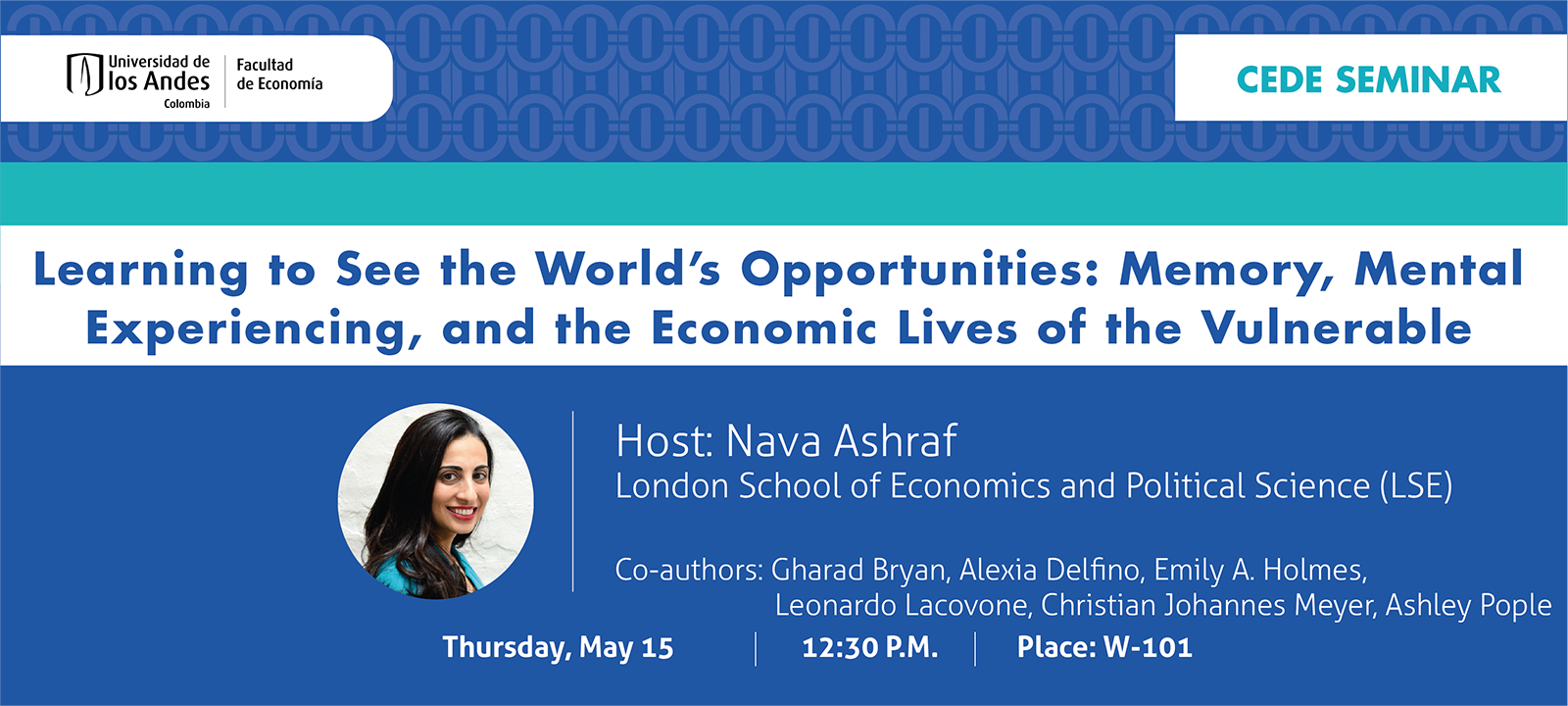 Seminario CEDE - Nava Ashraf