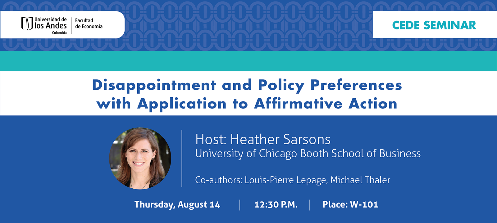 Seminario CEDE - Heather Sarsons