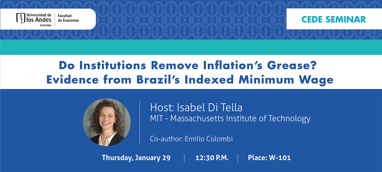 Seminario CEDE - Isabel Di Tella
