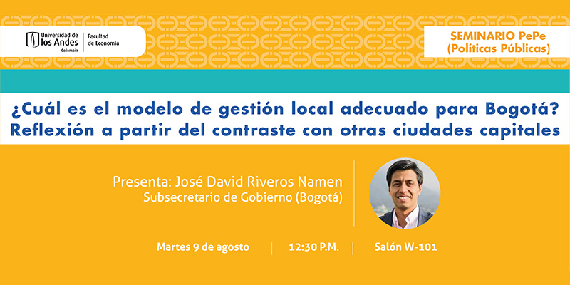 Imagen Seminario PePe (Políticas Públicas) - José David Riveros Namen