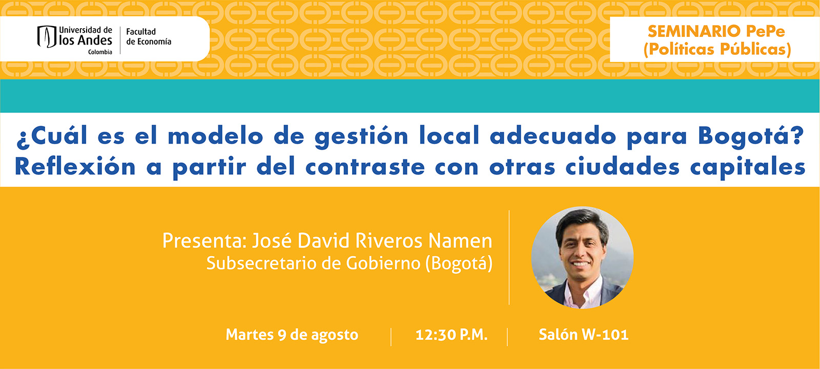 Seminario PePe (Políticas Públicas) - José David Riveros Namen