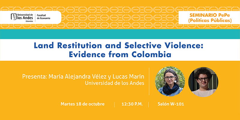Imagen Seminario PePe (Políticas Públicas) - María Alejandra Vélez y Lucas Marín