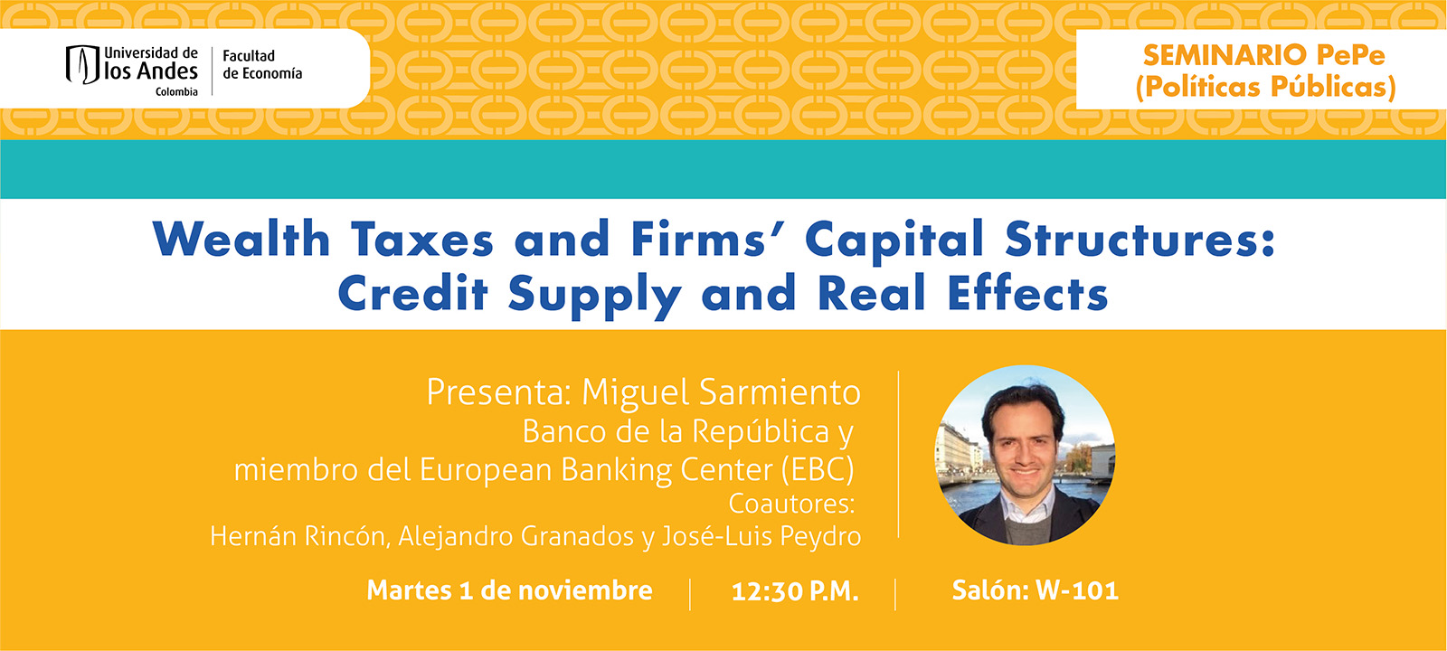 Seminario PePe (Políticas Públicas) - Miguel Sarmiento