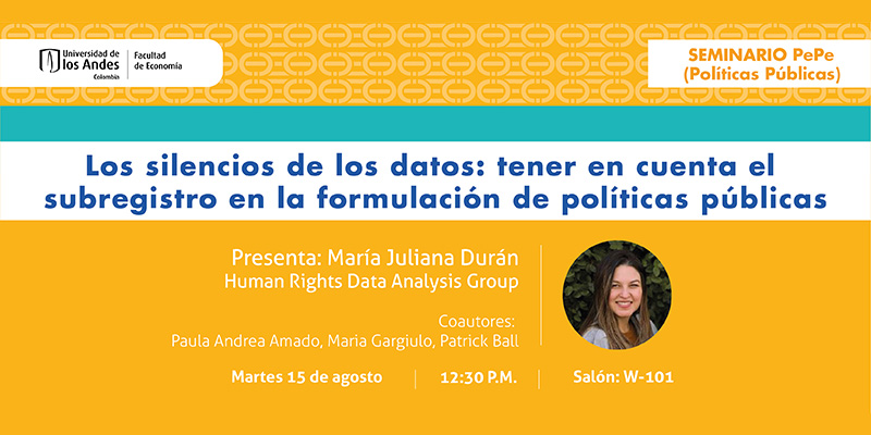 Imagen Seminario PePe (Políticas Públicas) - María Juliana Durán