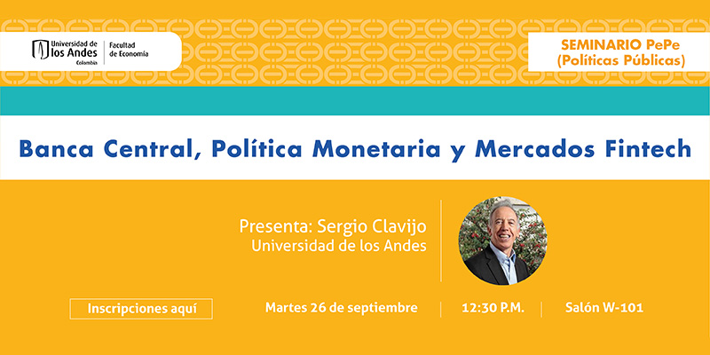Imagen Seminario PePe (Políticas Públicas) - Sergio Clavijo