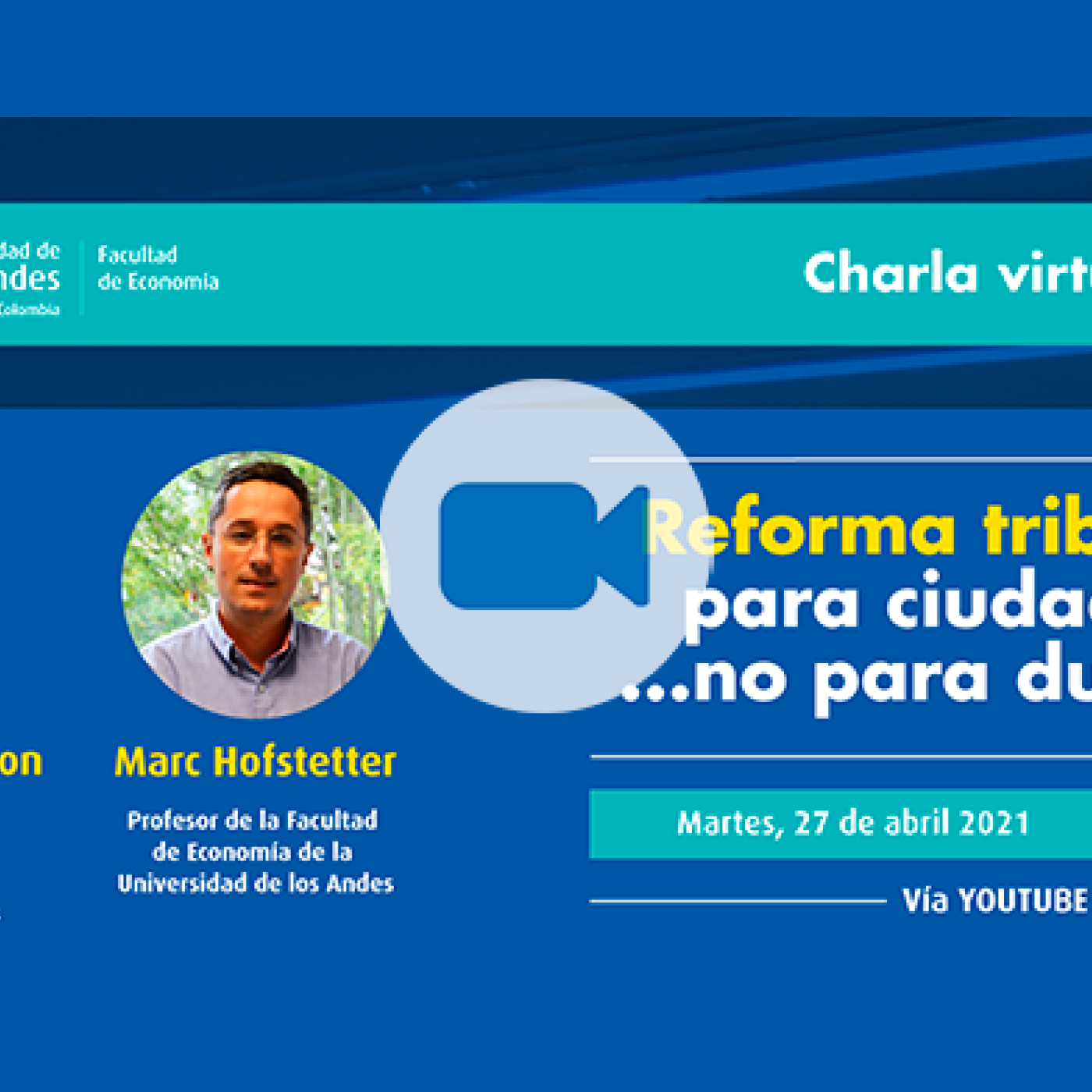 Charla virtual "Reforma tributaria para ciudadanos...no para dummies"