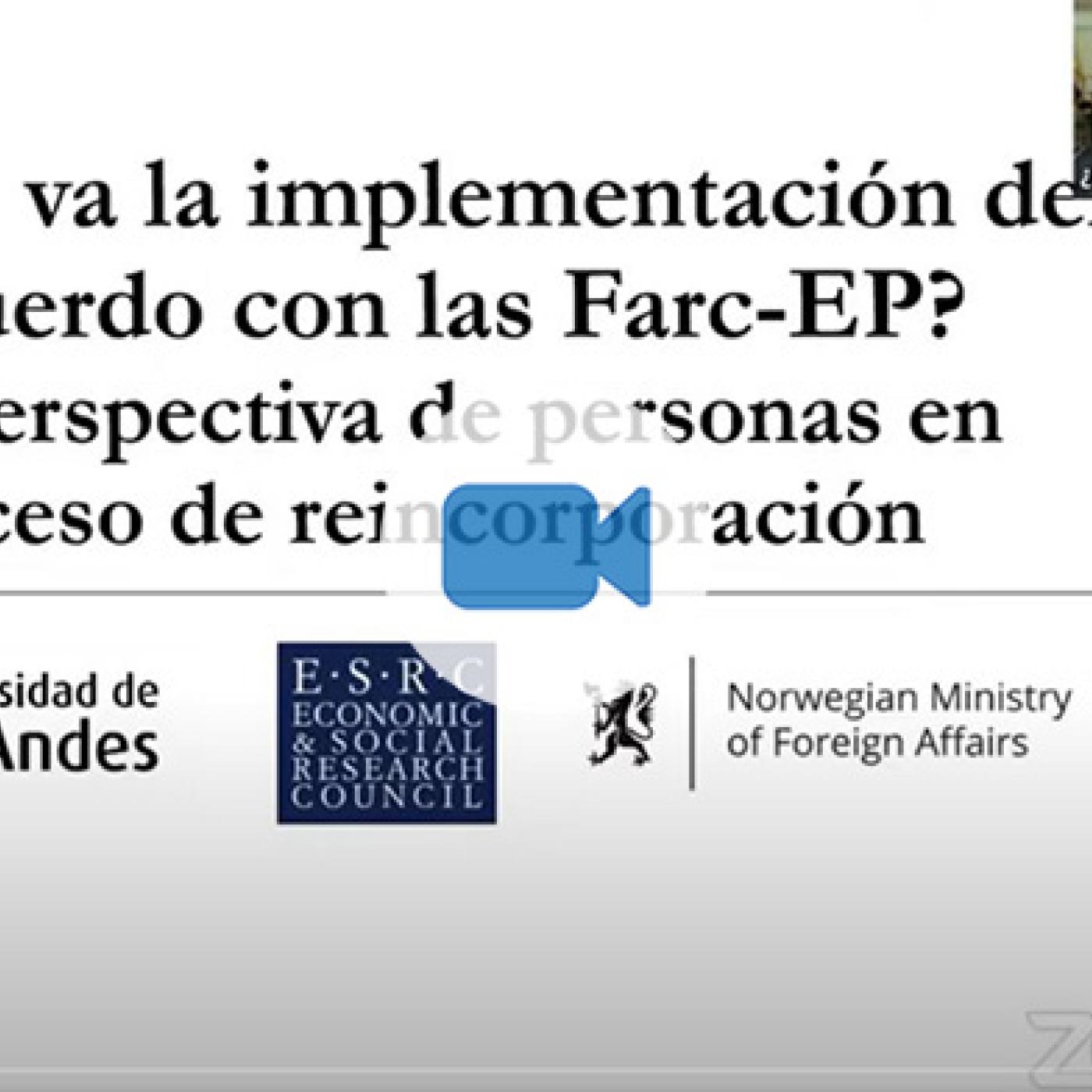 ¿Cómo va la implementación del Acuerdo con las Farc-EP?