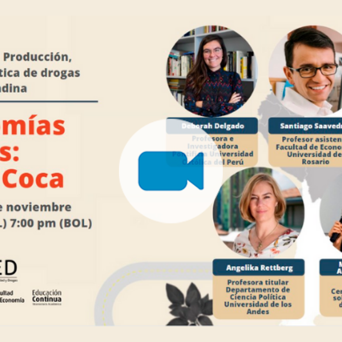 Curso virtual - Economías ilícitas: Oro y Coca
