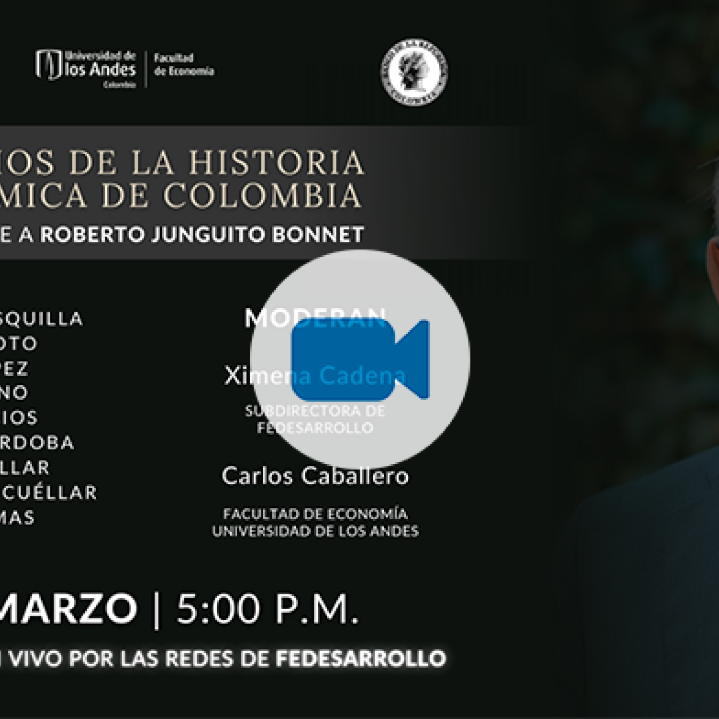 Homenaje a Roberto Junguito Bonnet