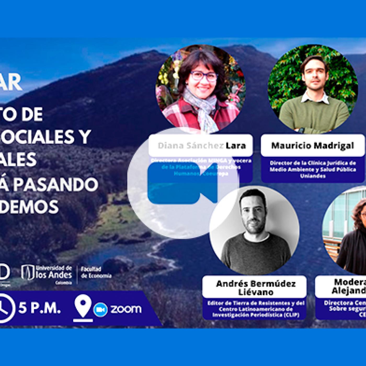 Webinar | Asesinato de líderes sociales y ambientales ¿qué está pasando y qué podemos hacer?
